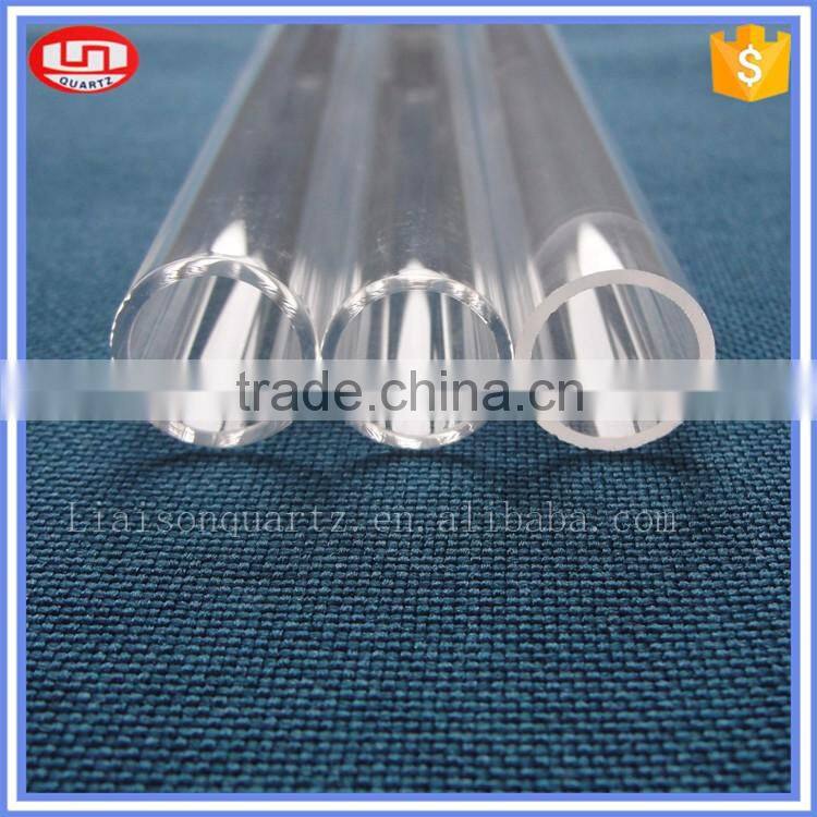 wholesale UVC quartz glass tube price from Lianyungang
