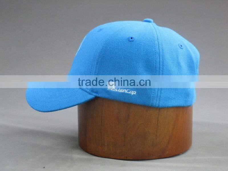 Custom high quality 6-panel Cotton twill Baseball cap with flat embroidery