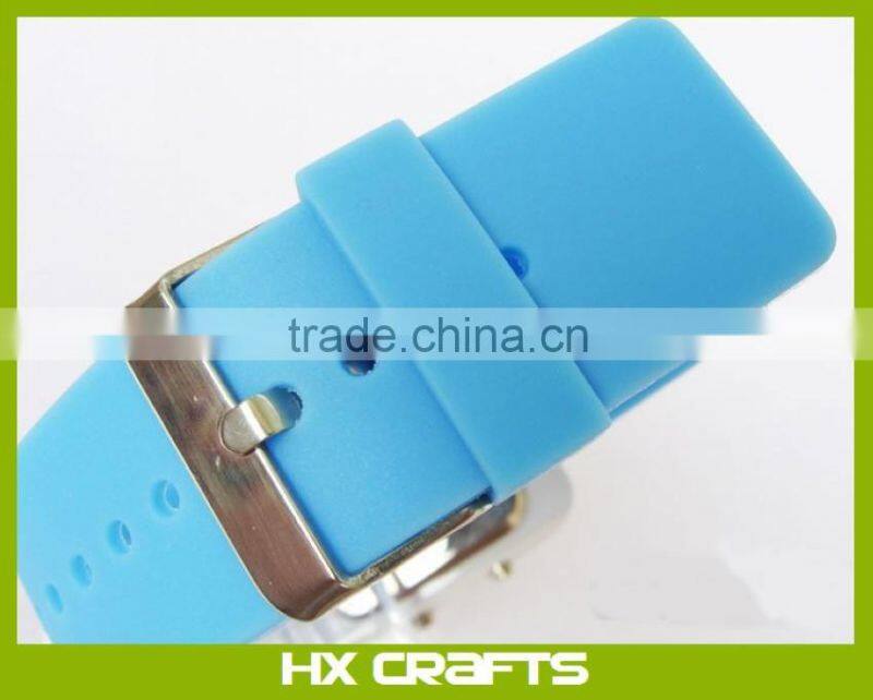 ST New arrival sport LED watches candy color silicone rubber touch screen digital watches