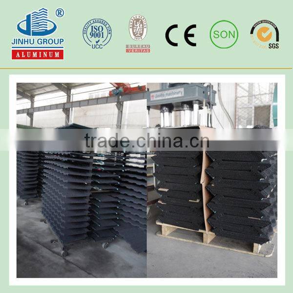 lowest price colorful stone coated metal roof tile production line