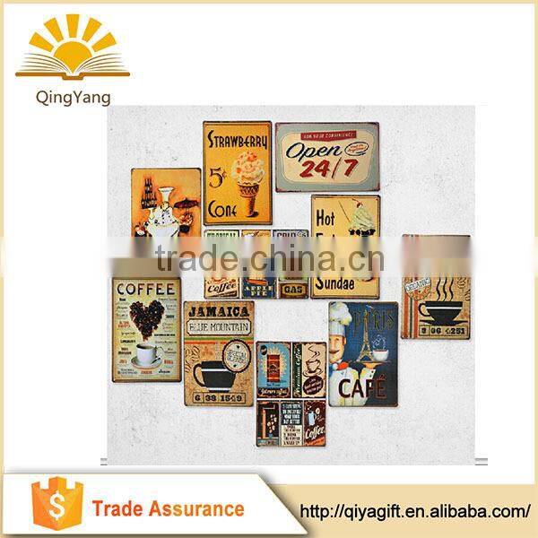 Promotional Bar Decors Vintage metal Tin Sign of america route 66