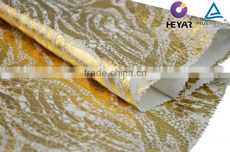 Foil Print 32 Wale Stretch Uncut Corduroy Fabric