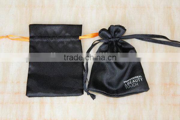 High quality Cheapest satin folding zipper pouch