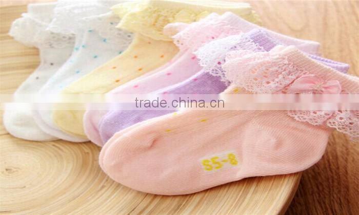 Cute girl baby girl tube baby Socks,Little girl ruffle socks, Socks wholesale