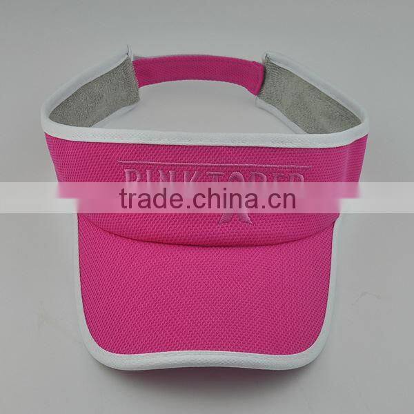 cheap sun visor/visors 100% cotton
