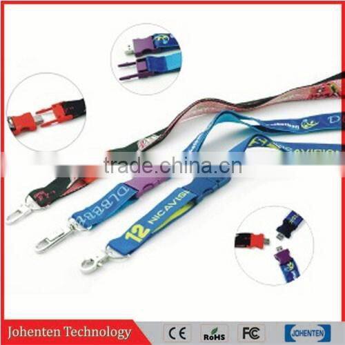New products lanyard neck strap usb flash drives on sale