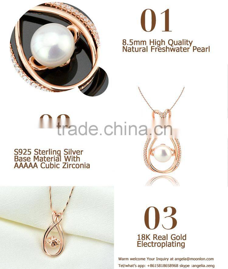 2015 new arrival freshwater pearl gold jewelry, freshwater pearl jewelry