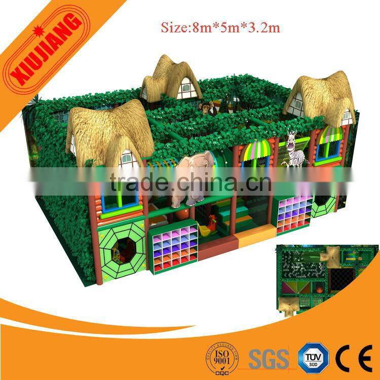 Indoor Playground Type Swing And Slide Combination Games