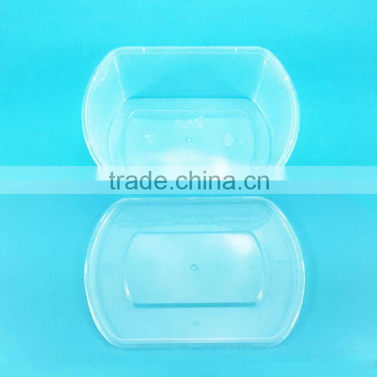 Divide plastic disposable compartment lunch box plastic
