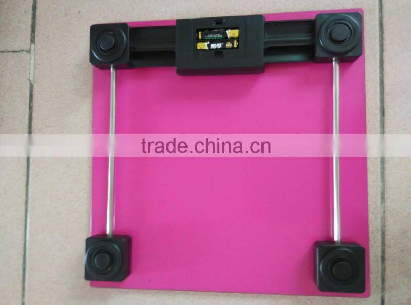 2016 Hot Sale Digital Bathroom Scale / body weighing balance scale