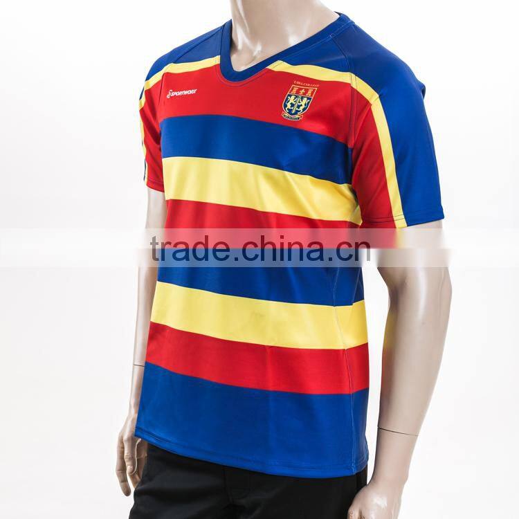 OEM Sublimation Top Quality Rugby Polo T Shirts /Rugby Jersey /Rugby Clothing