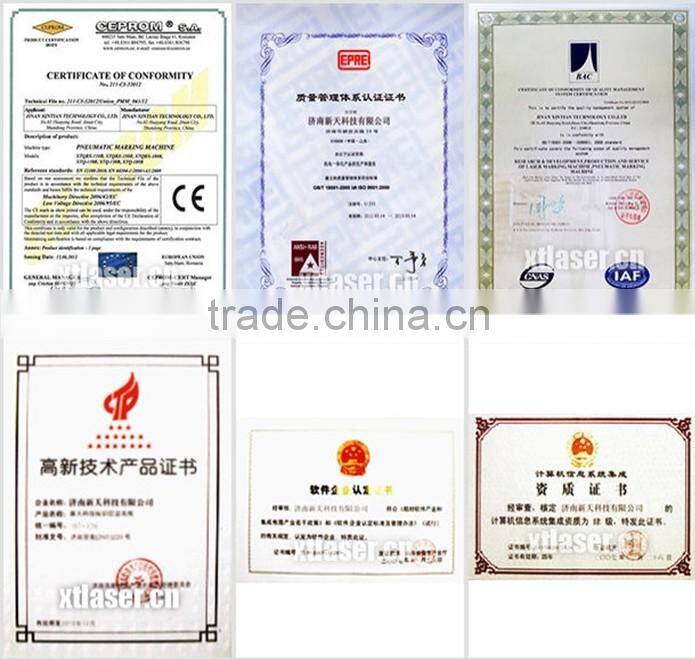 2014 hot sale portable mini fiber laser marking machine for sale