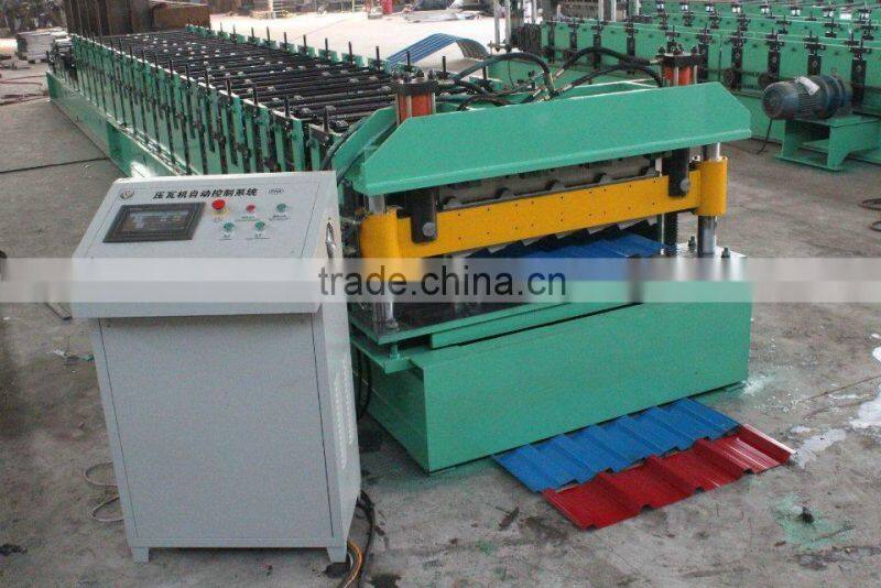 Long Span Roofing Sheet & Step tiles Double Deck Roll Forming Machine