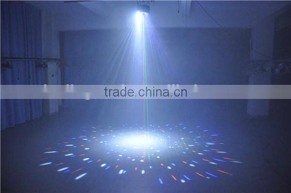 New Product RG Laser Patterns + White Strobe + Derby Effects | 3 in 1 Dancing Home Party Light