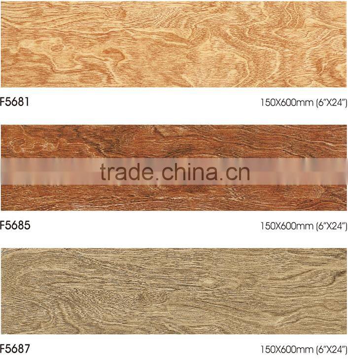 P5800 natural wood floor tile made from ceramic