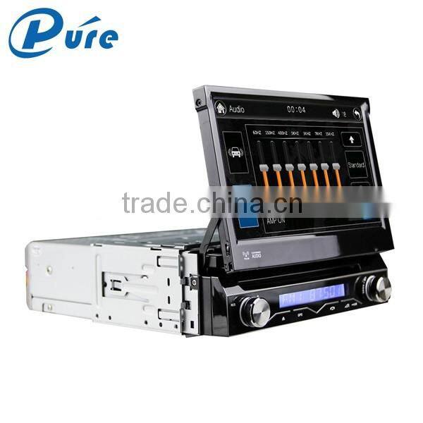 Hot selling good quality car multimedia 1 din car dvd player with touch screen