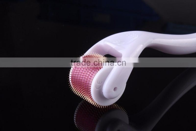 540 Titanium derma roller,skin roller, face roller Needles Derma Micro Needle Skin Roller Dermatology Therapy Microneedle