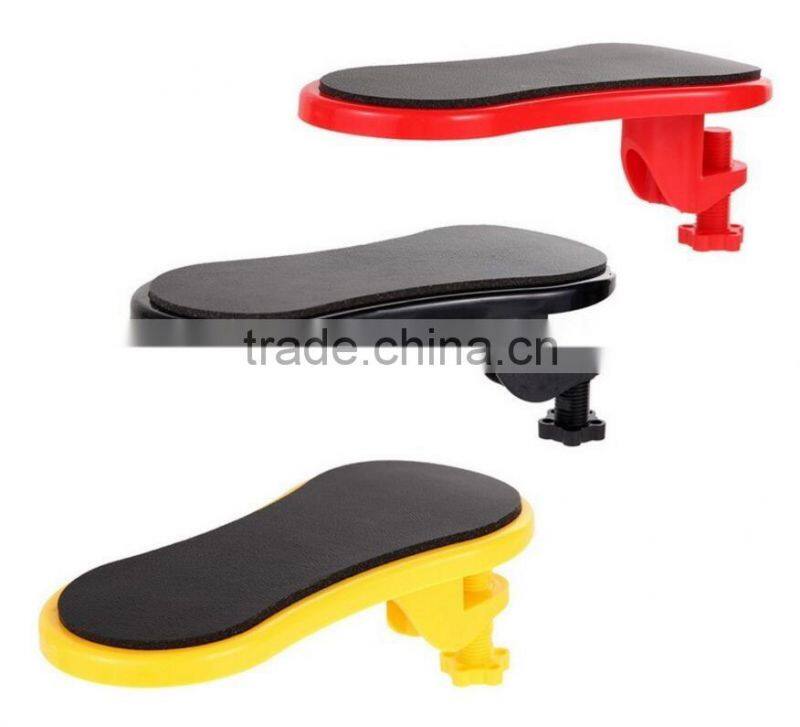 Desk Attachable Computer Table Arm Support Mouse Pads Arm Wrist Rests Hand Shoulder Protect Pad