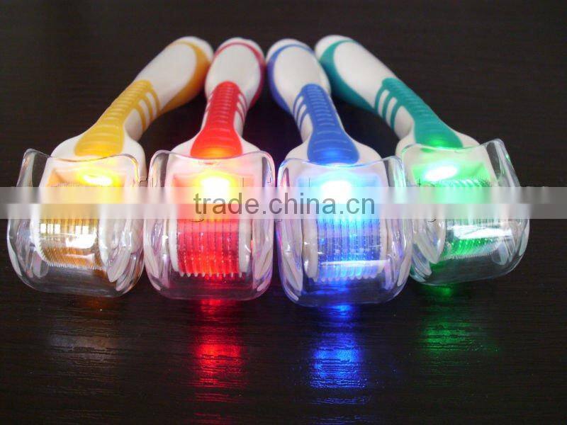 2011 led acne therapy rejuvenation derma roller