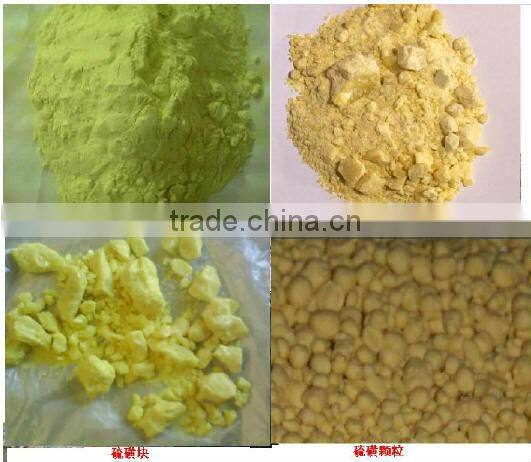 sulfur powder grinding