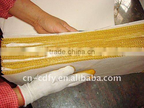 Beeswax foundation sheet honey comb foundation for hives frames beekeeping