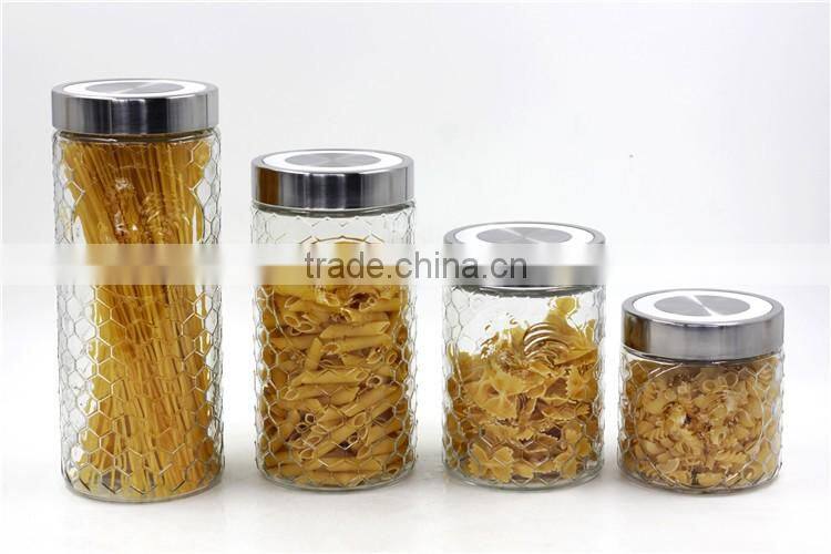food glass canister