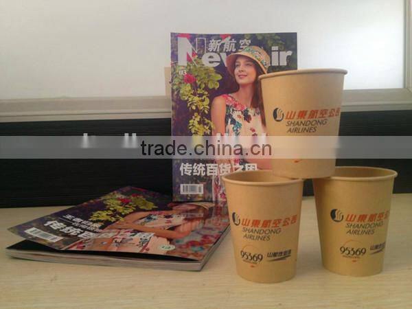 High quality customized unbleached paper cups