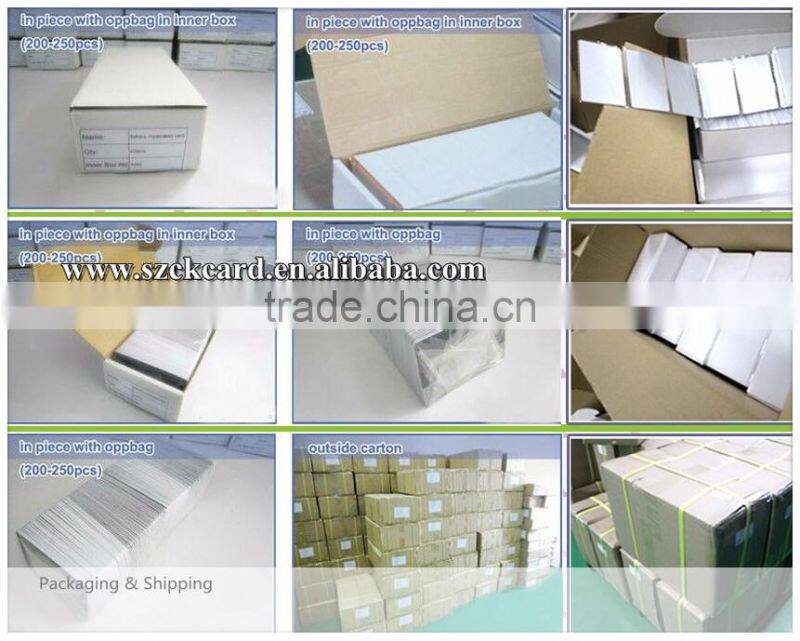 wholesale nice quality FM1108 chip card with free sample