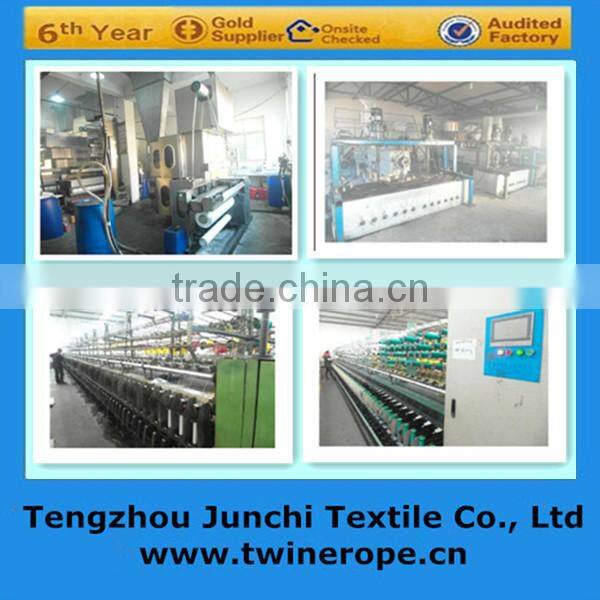 High strength tape-colored pp filament yarn