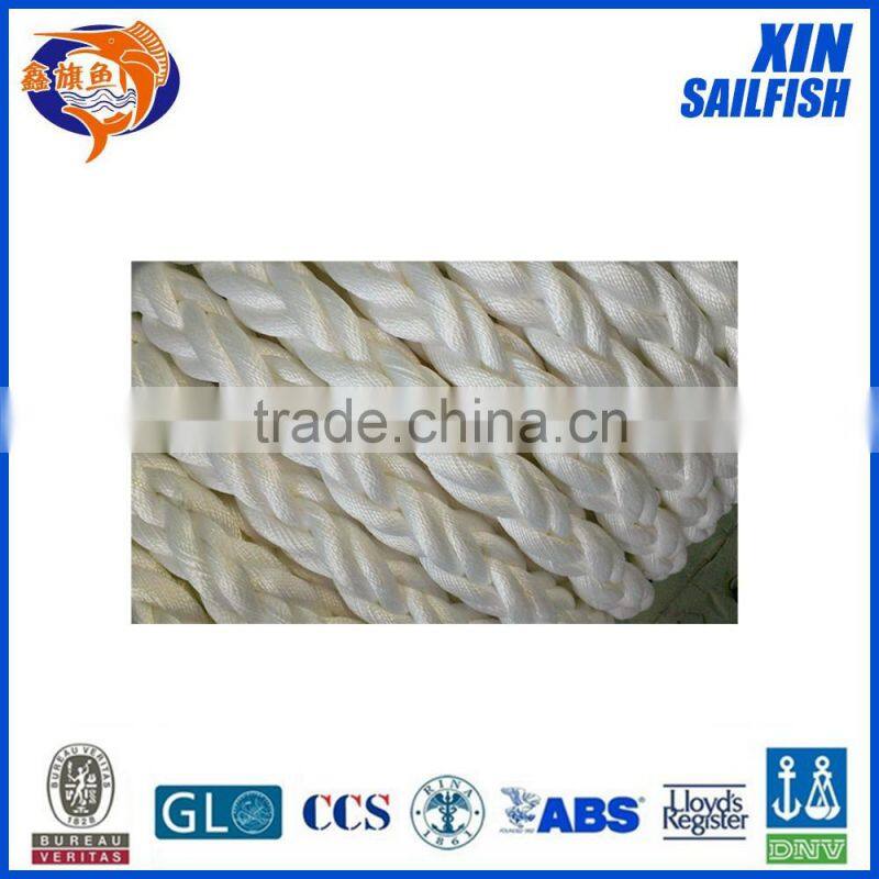 various size pp rope mooring rope for boat use