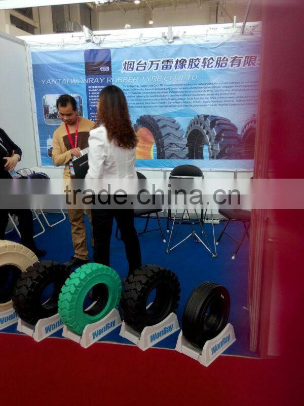 top quality electric forklift trucks spare parts, 5.00-8 non marking solid tires