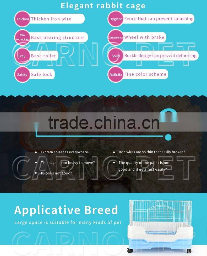 pet product plastic pet cage for rabbit hutch