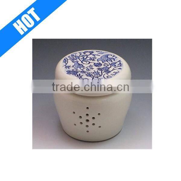 Personalized Glazed Porcelain Garlic Jar