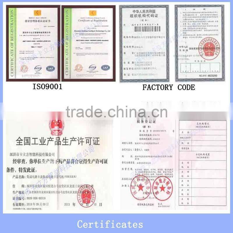 printing machine make rfid wristband with factory price