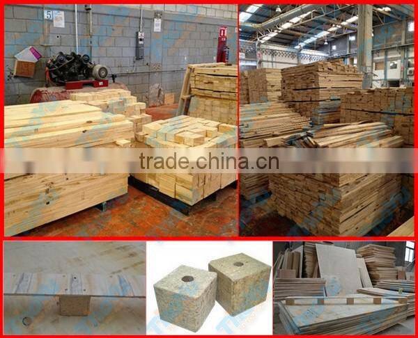 Hot Press Machine for Waste Wood Block Making