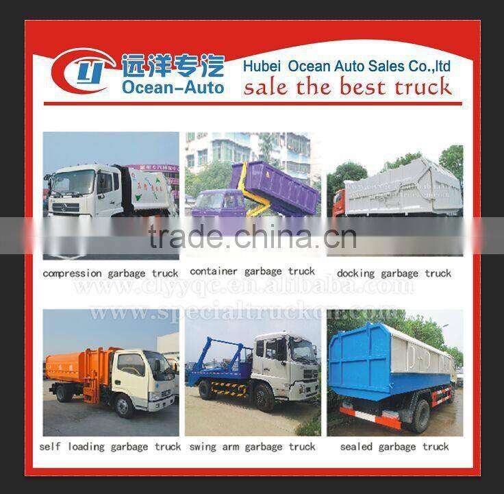 DFAC 2015 new condition chengli light refuse collection vehicle