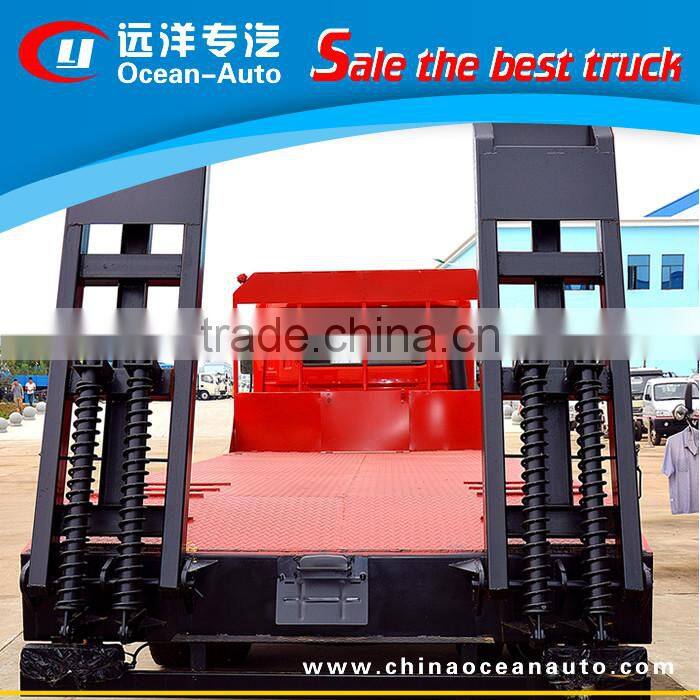 Cheap Dongfeng 4x2 heavy duty 8tons flatbed tow truck for sale