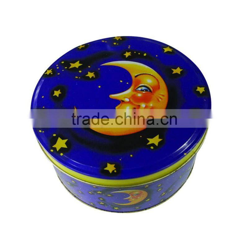 customization design cheap custom logo creative design round tin for round tube wine gift box