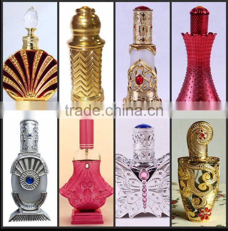 2014 Newest Design 20ml Alloy Pretty Perfume bottles Vintage Bottles