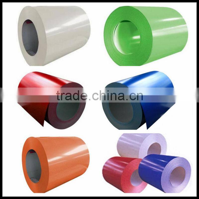 2016 Pre-painted Hot Dip Galvanized Steel Coils / PPGI Steel