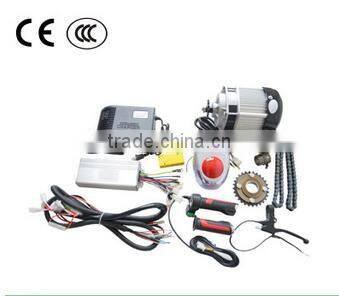 48v 500w electric rickshaw conversion motor kits/brushless DC electric conversion kit/DIY tricycle conversion kit