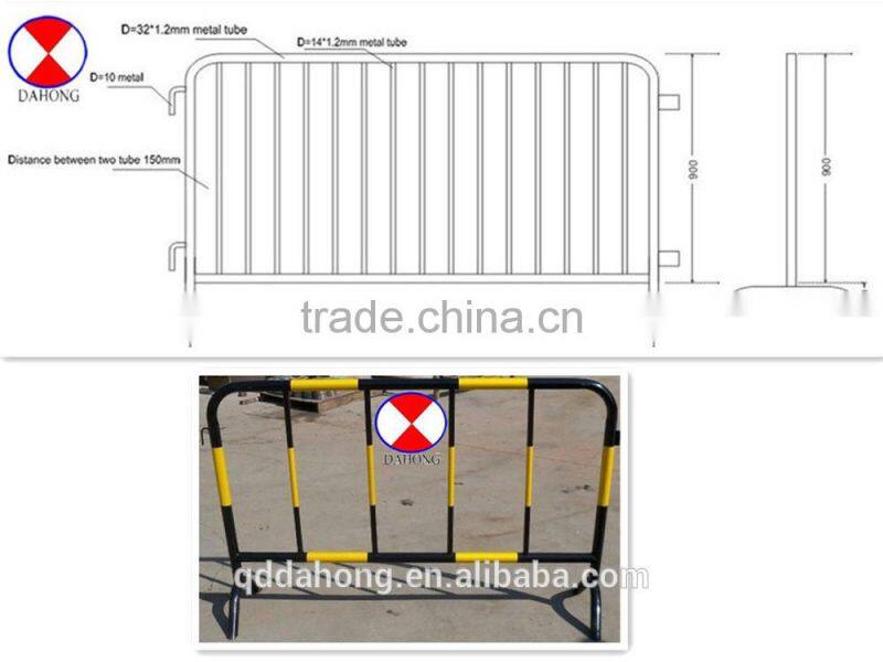 High quality temporary movable guardrail GA012 for road propect