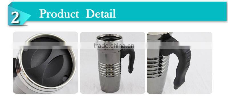 Double wall stainless steel milk cup vacuum insulated s/s coffee mug(MSUW)