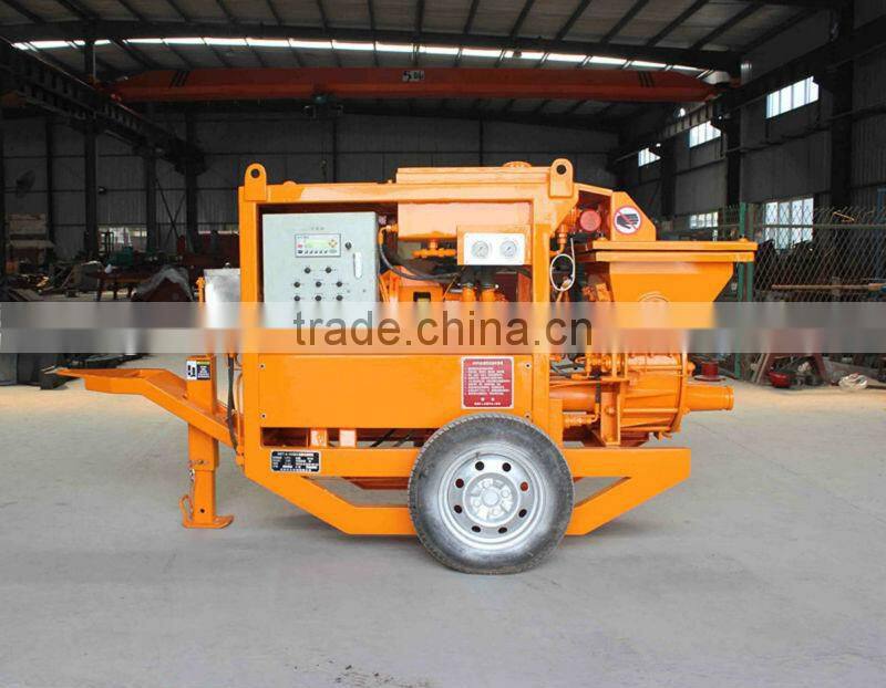 GPS-7 stepless speed change hydraulic portable small concrete pump