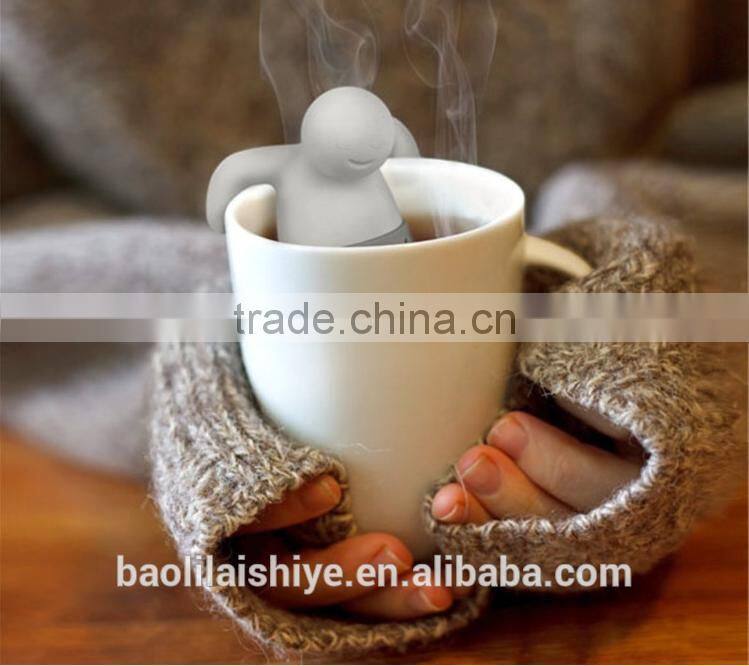 Mr.tea non-toxic BPA free silicone tea infuser
