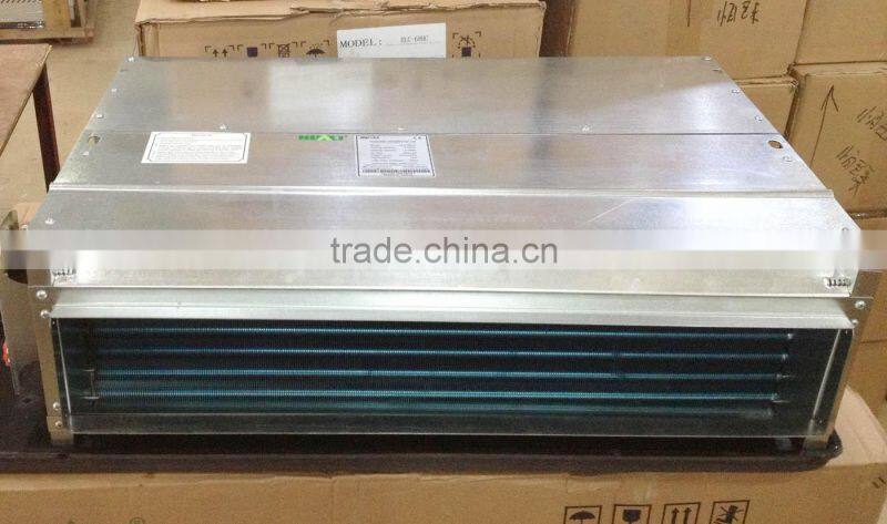 Hot and chilled water Fan Coil Units with filter and air return box