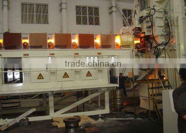 Medium frequency induction heating machine for carbon steel and stainless steel