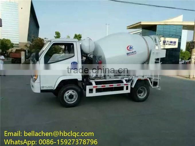 Mini Concrete Mixing Machine 102hp Diesel Concrete Mobile Mixer Truck