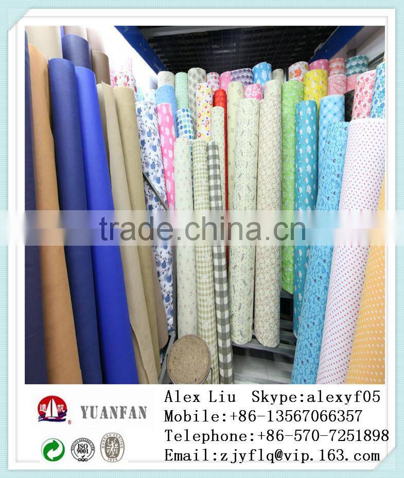 Custom all kinds of color and pattern of the printing non-woven fabric