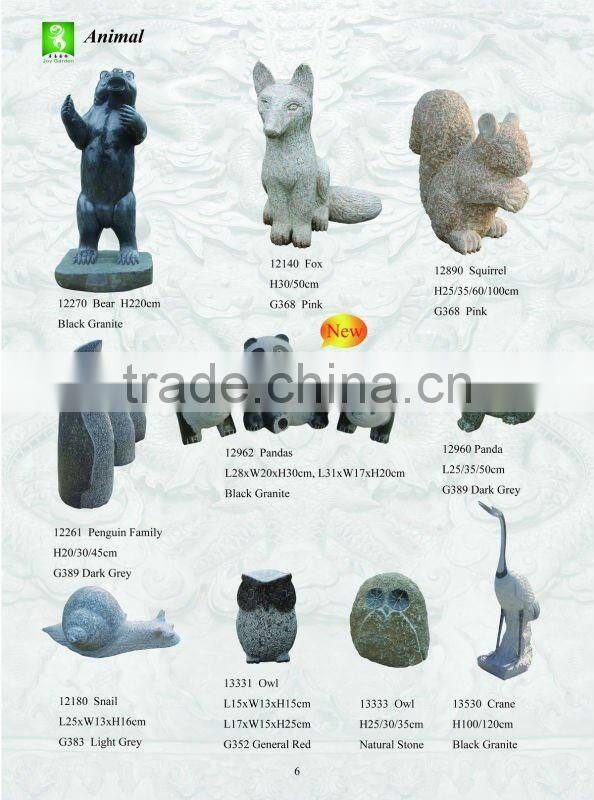 Garden Stone Animal Snail Statue